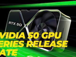 Nvidia 50 GPU Series Highly Anticipated Release Date Announced