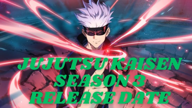 Jujutsu Kaisen Season 3 Release Date