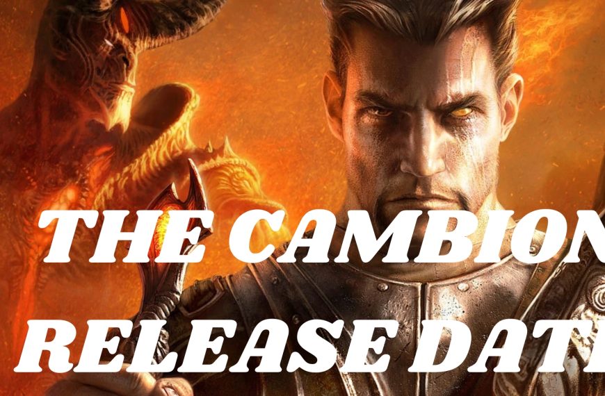 The Cambion Release date