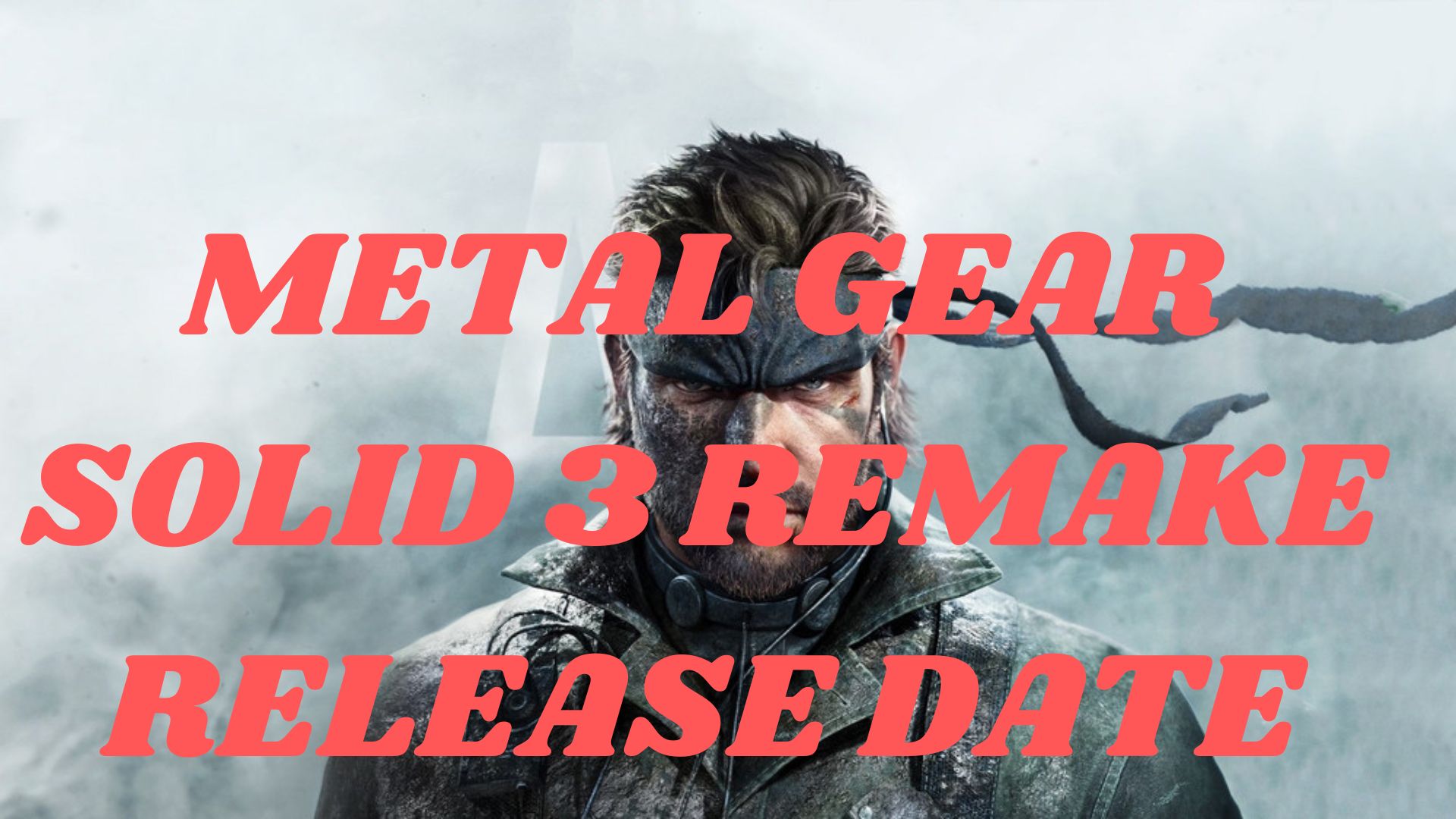 Metal Gear Solid 3 Remake release date