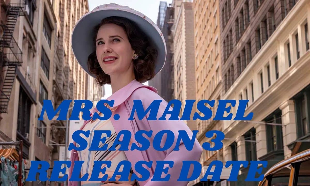 Mrs. Maisel season 3 release date