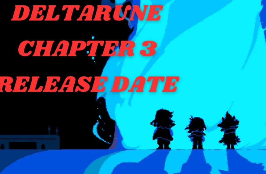 deltarune chapter 3 release date