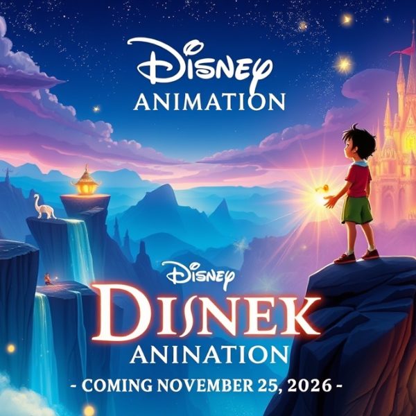 The Untitled Disney Animation 2026 release date